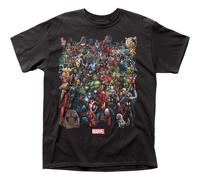Marvel Comics Universo Captain America Hulk Spiderman Superman T Shirt MRVL10