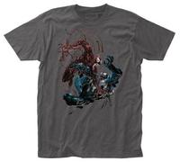 Marvel Comics Veleno Vs Contro Carneficina Lotta Battaglia Super Cattivi T Shirt