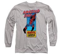 Marvel ComicsAmazing Dad Maglietta Festa del Papà Uomo Ragno Scatola (TV23899)