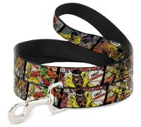 MARVEL COMICSDog Leash 5-Classic Luke Cage Comic Scene Blocks WIDE 1.5"
