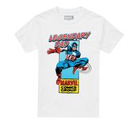 Marvel ComicsLegendary Dad Maglietta Festa del Papà Capitano America (TV23612)