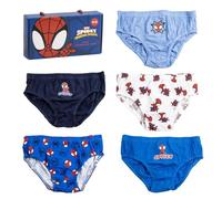 Marvel Confezione da 5 mutande per ragazzi Spidey And His Amazing Friends, in confezione regalo, Multi, 6-8 Years