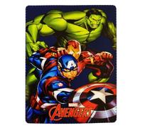 Marvel Coperta Plaid in Pile Supereroi Avengers 140x100cm
