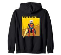 Marvel Cosmic Invasion Game Phyla-Vell Retro Pixel Graphics Felpa con Cappuccio