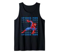 Marvel Cosmic Invasion Game Spider-Man Retro Pixel Graphics Canotta