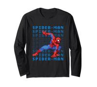 Marvel Cosmic Invasion Game Spider-Man Retro Pixel Graphics Maglia a Manica