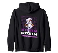 Marvel Cosmic Invasion Game Storm X-Men Retro Pixel Graphics Felpa con Cappuccio