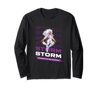 Marvel Cosmic Invasion Game Storm X-Men Retro Pixel Graphics Maglia a Manica