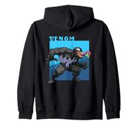Marvel Cosmic Invasion Game Venom Retro Pixel Graphics Felpa con Cappuccio