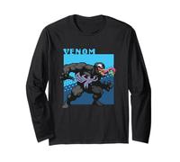 Marvel Cosmic Invasion Game Venom Retro Pixel Graphics Maglia a Manica