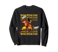 Marvel Cosmic Invasion Game Wolverine Retro Pixel Graphics Felpa