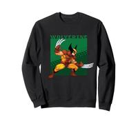 Marvel Cosmic Invasion X-Men Wolverine Retro Pixel Graphics Felpa