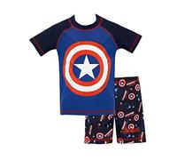 Marvel Costume da Bagno in Due Pezzi Captain America
