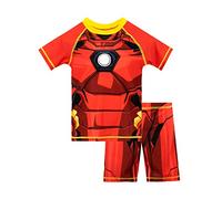 Marvel Costume da Bagno per Ragazzi a Due Pezzi Iron Man Multicolore 3-4 Anni