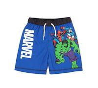 Marvel Costume da Bagno Ragazzo Bassi Blu Hulk Spider-Man Trunks 4-5 Anni