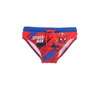 Marvel Costume da Bagno Spider-Man per Bambini e Ragazzi, Slip con Stampa Supereroe Uomo Ragno (IT, età, 8 Anni, Regular, Rosso)