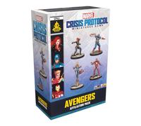 Marvel: Crisis Protocol Avengers AFFILIATION PACK - Gli eroi più potenti della Terra in una scatola! Gioco di supereroi da tavolo, età 14+, 2 giocatori, 90 minuti di gioco, realizzato da Atomic Mass