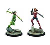 Marvel Crisis Protocol Core Set Miniatures Gioco di strategia di battaglia per a