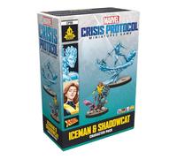 Marvel: Crisis Protocol Iceman & Shadowcat CHARACTER PACK - Miniature X-Men con nuove tattiche di squadra! Gioco di supereroi da tavolo, età 14+, 2 giocatori, 90 minuti di gioco, realizzato da Atomic