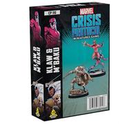 Atomic Mass Games Marvel Crisis Protocol: Klaw & M'Baku Miniatures Game Ag