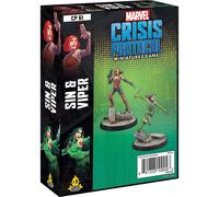 Marvel Crisis Protocol Sin and Viper Character Pack Miniature
