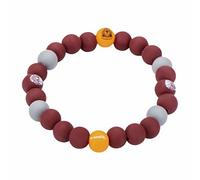 Marvel Custode Di Il Galaxy Logo Silicone - Qualità Premium Perline Bracciale