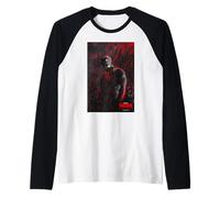 Marvel Daredevil: Born Again Season 2 Red Rain Poster Art Maglia con Maniche Raglan