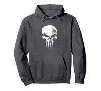 Marvel Daredevil Born Again Skull The Punisher Returns Felpa con Cappuccio