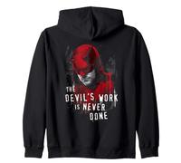 Marvel Daredevil Born Again The Devil's Work Is Never Done Felpa con Cappuccio