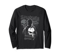 Marvel Daredevil Born Again The Punisher Graffiti Maglia a Manica