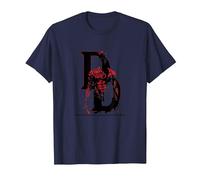 Marvel Daredevil in Shadows Maglietta, Uomo, Navy, S