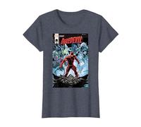 Marvel Daredevil Legacy Comic Cover Maglietta, Donna, Pervinca, S