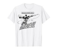 Marvel Daredevil The Man Without Fear! Retro Maglietta