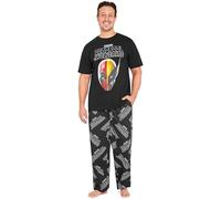 Marvel Deadpool And Wolverine Pigiama Uomo, Abbigliamento da Casa - Regalo Uomo e Adolescente (Wolverine Deadpool Nero, XL)