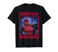 Marvel Deadpool Approved By Deadpool Maglietta