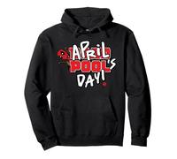 Marvel Deadpool April Pool's Day Logo Felpa con Cappuccio