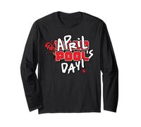 Marvel Deadpool April Pool's Day Logo Maglia a Manica