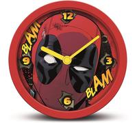 Marvel Deadpool Blam 12.7cm Orologio da Scrivania con Allarme Nuovo