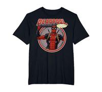 Marvel Deadpool Chump in A Deadpool Tee Maglietta, Uomo Taglie Grandi, Nero, 6X Tall