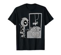 Marvel Deadpool Claw Machine Drawing Maglietta