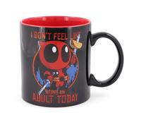 Marvel Deadpool " Don'T Feel Like Being An Adulti " Tazza IN Ceramica Porta