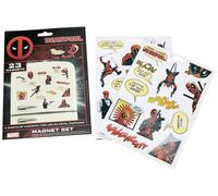 Marvel Deadpool-Kit di 23 magneti (Comic), Multicolore, 18 x 24 x 0, 3 cm, unità