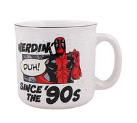 Marvel Deadpool " Nerdin' Dal The '90s " Ceramica Camper Tazza Contiene 591ml