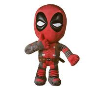 Marvel Deadpool Peluche Postura Braccio Aperto, Mano cuore, Approvato e Sorpresa - 30 cm (12") (Deadpool Pose Approvato)