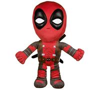 Marvel Deadpool Peluche Postura Braccio Aperto, Mano cuore, Approvato e Sorpresa - 30 cm (12") (Deadpool Pose Armi Aperti)