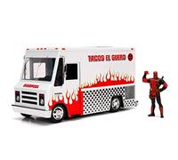Deadpool Figura W/ 1:24 Scala Die Cast Taco Camion