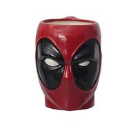 Marvel Deadpool - Tazza in ceramica 3D, colore: Rosso