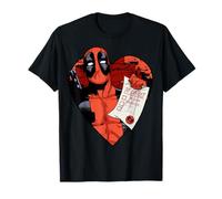 Marvel Deadpool Valentine To Do List Maglietta