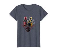Marvel Deadpool & Wolverine Back To Back Epic Shot Maglietta, Donna, Pervinca, S