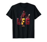 Marvel Deadpool & Wolverine LFG Deadpool & Dogpool Logo Maglietta